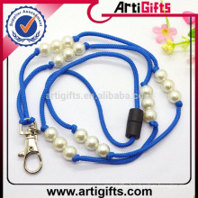 Promotion gifts fashion beaded lanyard